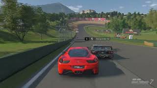 GT7 » Road Rage 😂 - F40 vs. 458 - Autodrome Lago Maggiore