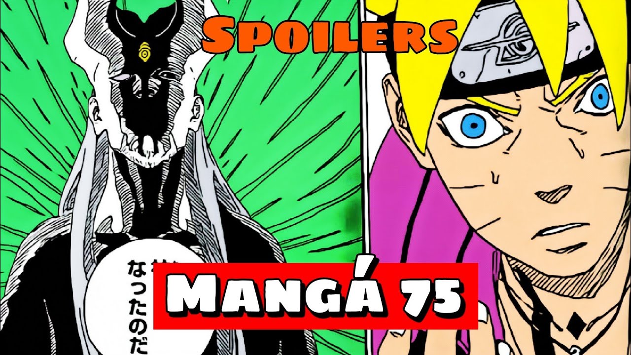 Boruto 75 - Data de lançamento  Quando sai os Spoilers? 