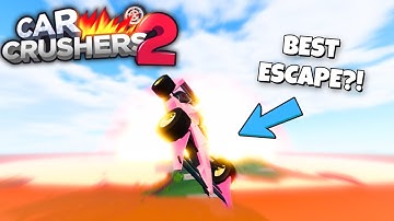 Escaping the Energy Core 5 MORE Ways! Roblox Car Crushers 2