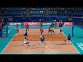 Miguel ngel lpez bombing for team cuba volleyball