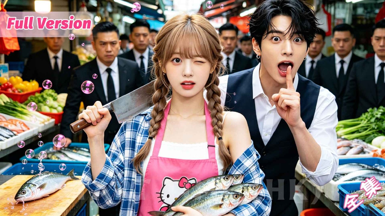 The fish seller girl meets a violent CEO, but none of the customers dare approach the powerful CEO—only the little sister dares to oppose him! Quickly caught the president's attention! #甜甜追短劇 #drama #短剧 #甜宠