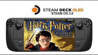 Harry Potter and the Secret Chamber on Steam Deck OLED with Steam OS 3.6/FPS 60