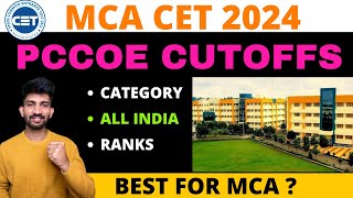 PCCOE Pune MCA CET Cutoffs 2024 | Pimpri Chinchwad College of Engineering Mca Cutoffs 2024