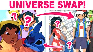 Drawing Characters into DIFFERENT UNIVERSES! | Universe Crossover!