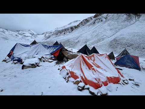 Best Life in A Himalayan Village During The Snowfall | Most Relaxing || Mountain  Documentary Video 