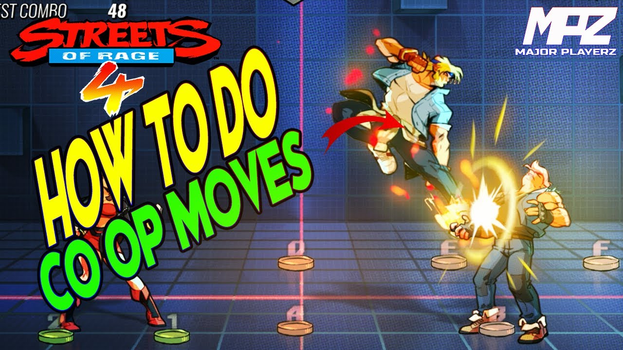 Streets of Rage 4 Online Co-Op  3 and 4-player lobby support? -  GameRevolution