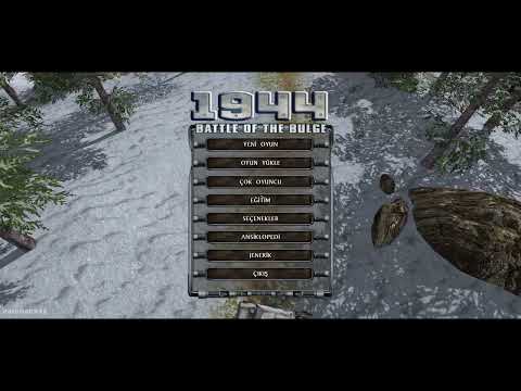 No Surrender : Battle Of The Bulge Settings Menu