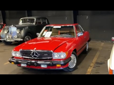 مرسيدس 1989 560 نادر جدا بهذه الحالة مخزن وبحالة الوكالة اشتراكك وتفعيل دعم للقناة