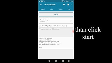 how to import HTTP injector config file 2019