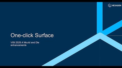 VISI 2025.4 | One-Click Surface with Unified Mesh Generation