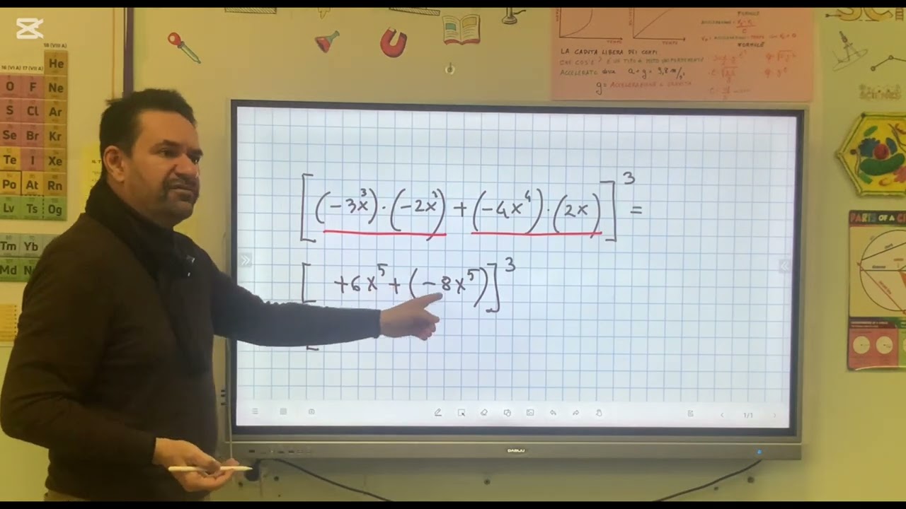 POTENZE di MONOMI: esercizi e ripasso delle altre operazioni
