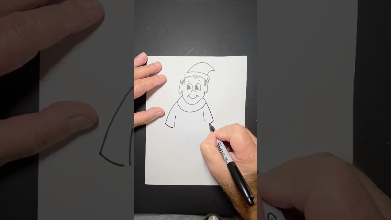 Draw an Elf for Christmas! 