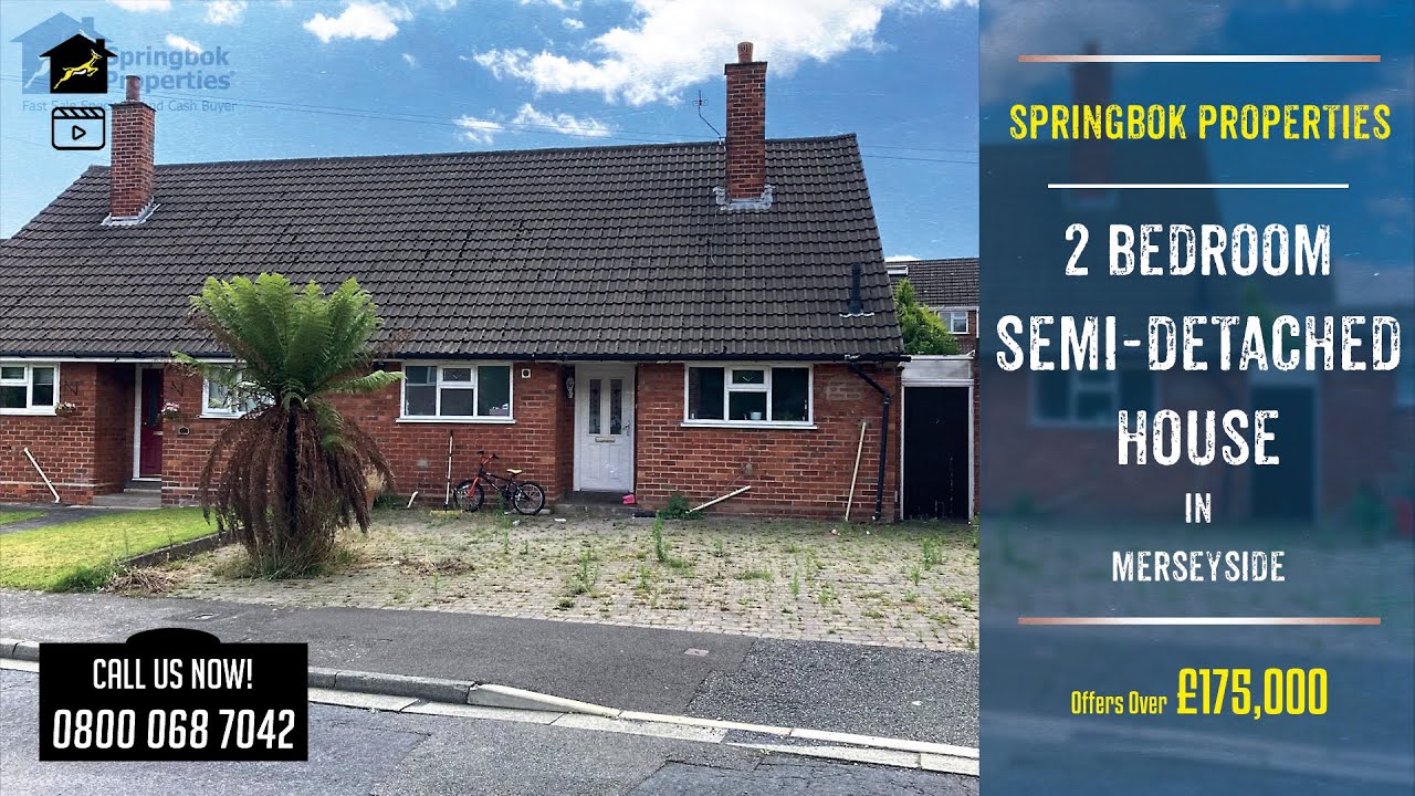 Property For Sale in Merseyside Calder Road, Wirral Springbok Properties YouTube