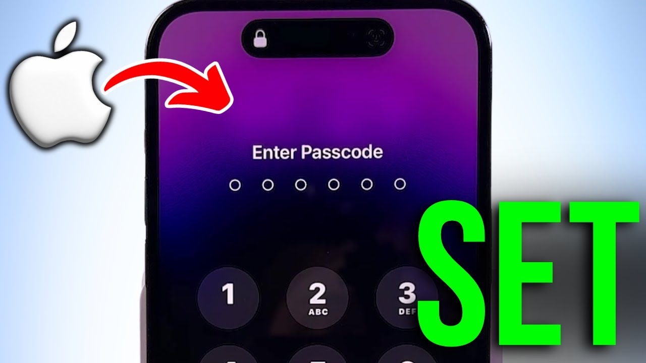 How to Set Up a Screen Lock Passcode on Your iPhone - YouTube