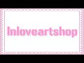 15% de descuento  Inloveartshop Tarjeta pop up, tecnicas con sellitos distress, lapices acuarelables