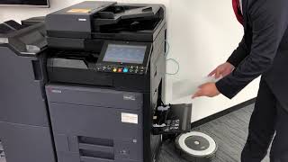 京セラ複合機でのクリアファイルへの印刷方法