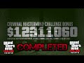 GTA 5 Online: Criminal Mastermind Challenge Completed (GTA Online Heists)