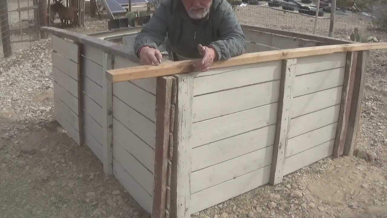 Building A ZERO Cost Goat House YouTube