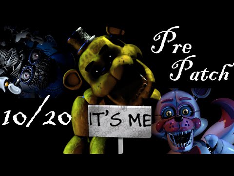 Five Nights at Freddy's: Sister Location - GOLDEN FREDDY 10/20 MODE  (Attempts) 