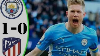 Manchester Siti Vs Atletico Madrid Uefa Champions League 14 1 Game Full Match Subscribe