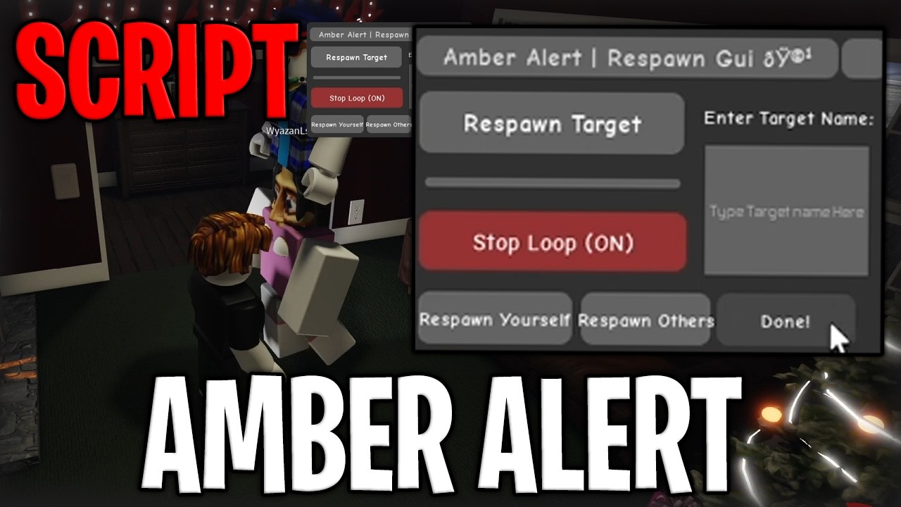 [💀NEW] Amber Alert BEST Script Spawn All Players & Troll Players Roblox ...