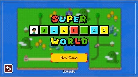 Super Mario Maker 2 - My Super World Map 1: The Beginning