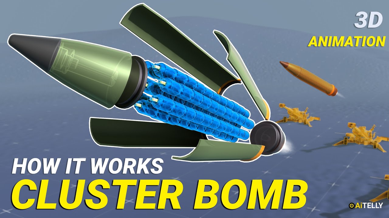 How does a Cluster Bomb Work fired from an Artillery Gun How does a Cluster Bomb Work fired from an Artillery Gun
