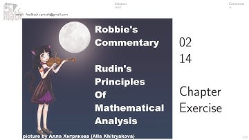 Chapter 02 Exercise 14 - Baby Rudin - Principles of Mathematical Analysis, solutions