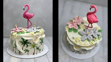 Flamingo Cake