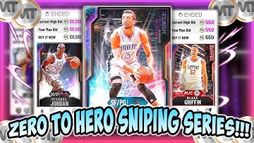 NBA2K20 - ZERO TO HERO SNIPING SERIES - CRAZY OPAL SNIPES!!! THE TEAM IS ALL OPAL??? MILLIONS MADE!!