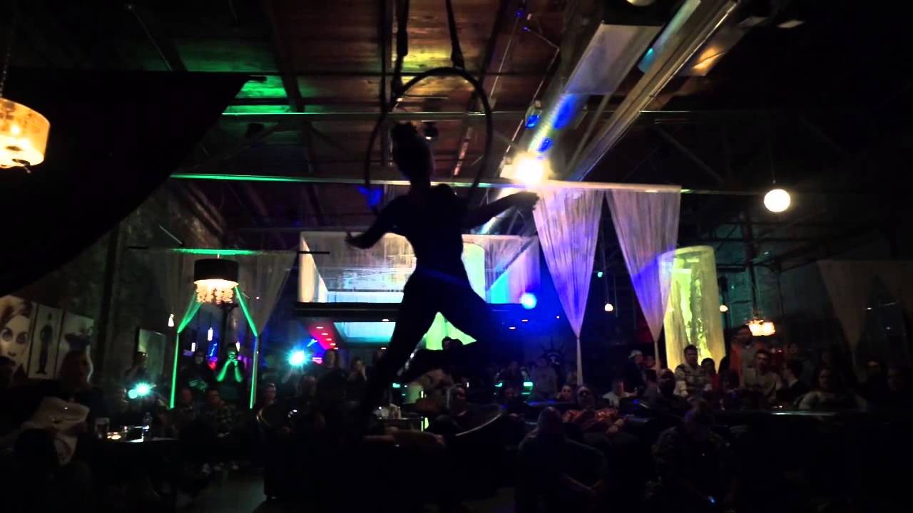 nunchaku rda Lunarious at Icon Lounge (Aerial, Fire Dancing)