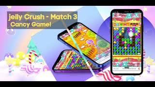 jelly Crush match 3 candy game android studio free screenshot 3