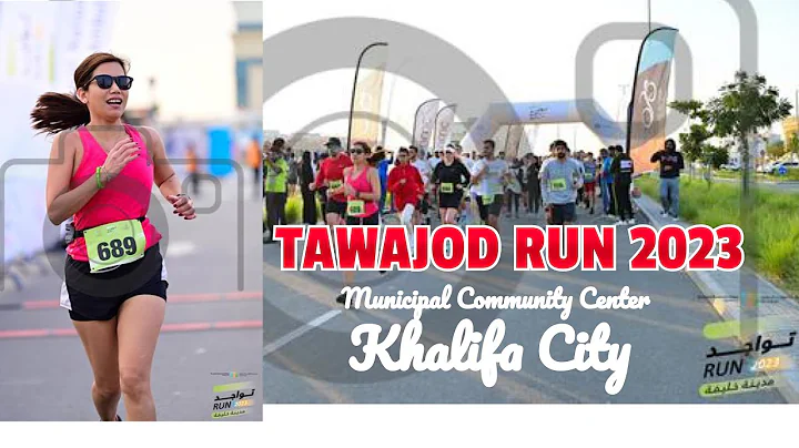 Tawajod Run 2023, Khalifa Community Center, Khalifa City, Abu Dhabi