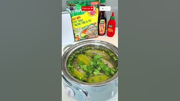 Mực nhồi thịt chiên nước mắm #anhcaramen #food #youtubeshorts #cooking #trendingshorts #fypシ