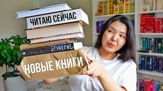 КНИЖНЫЕ ПОКУПКИ и что ЧИТАЮ СЕЙЧАС 📚🔥Разговор о новых книгах и совместных чтениях