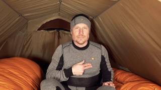 Fjällräven  Winter Outdoors: How to manage the tentnight in winter