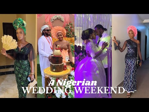 VLOG: A Nigerian Wedding Weekend Experience,Igbo Tradition Wedding Weekend