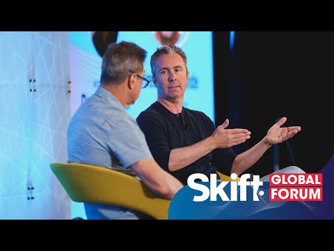 Hopper CEO Frederic Lalonde at Skift Global Forum 2021