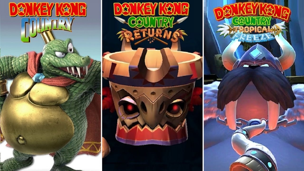 Donkey Kong Country Returns Bosses Names