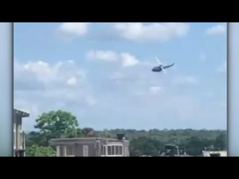 Military helicopter crashes in West Columbia