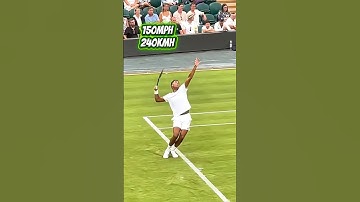 150mph (240kmph) Serve #Tennis #Wimbledon #Shorts