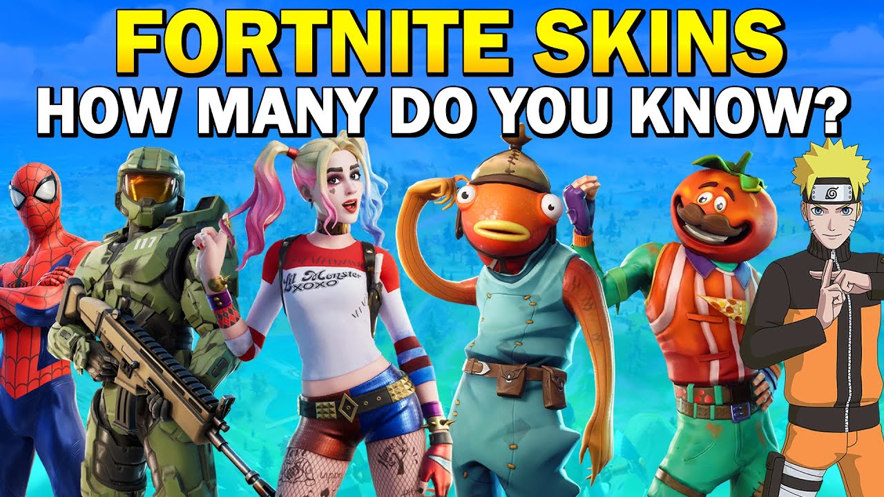 How many skins are in Fortnite?