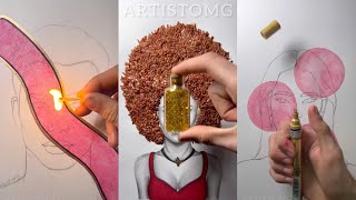 Satisfying Art from ARTISTOMG! 🎨✨🤩