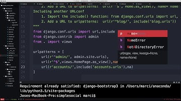 4. Part Three | python django tutorial 2020 | python django project | django social media project