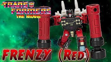 They FINALLY chose the correct color! | Transformers Studio Series 86 FRENZY (RED) | #transformers