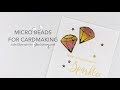 MICRO BEADS FOR CARDMAKING - Hello, Monday 01/22/2018