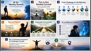 AI for Identity Genesis | Challenger’s Growth, Earned Relief, and Reflective AI