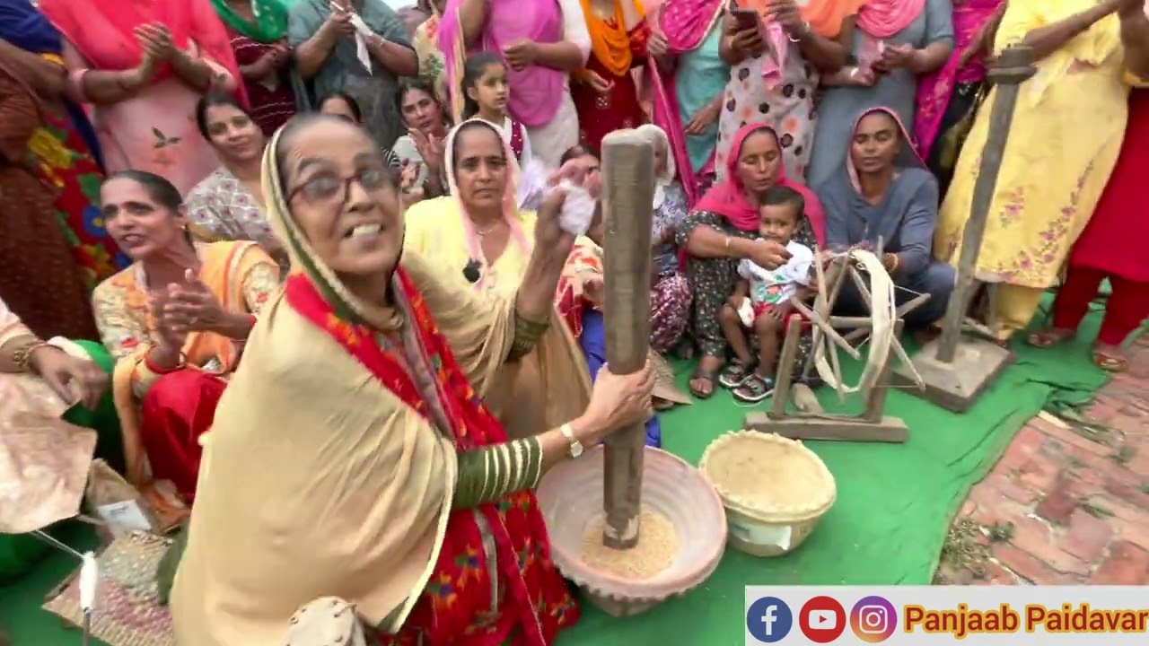 ਤੀਆਂ ਕੱਟੂ ਪਿੰਡ ਦੀਆਂ। Teeyan teej festival at village kattu dist. Barnala