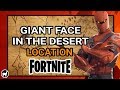 Giant Face Locations Fortnite Season 8