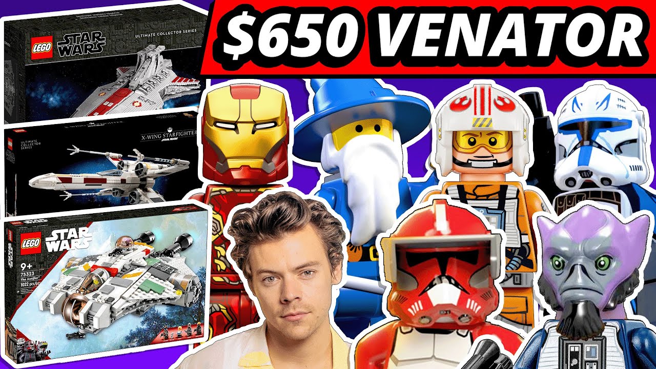 LEGO Star Wars Summer 2023: UCS Venator, Gunship, Ghost & more